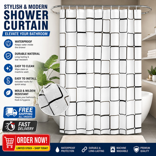 Shower curtains mould - curtains, proof