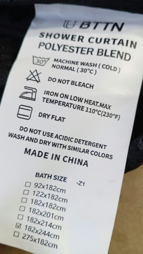 Shower curtain extra long - extra,