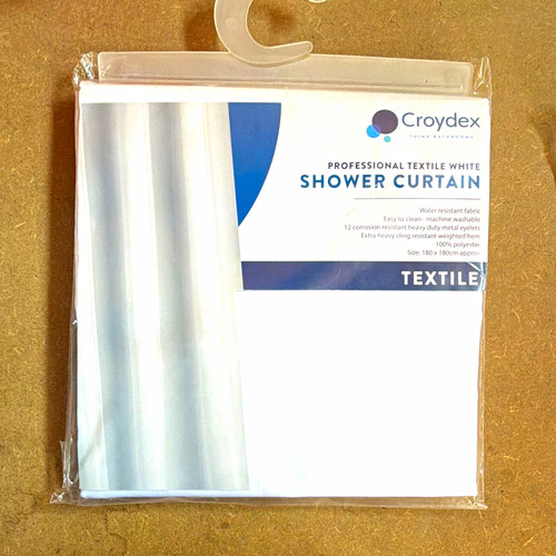 Croydex white fabric - croydex, shower