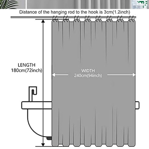 Stylish extra wide 240x180cm - extra,