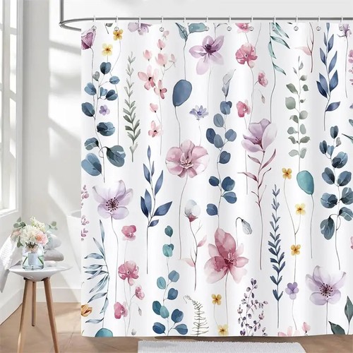Extra long shower - long, curtain