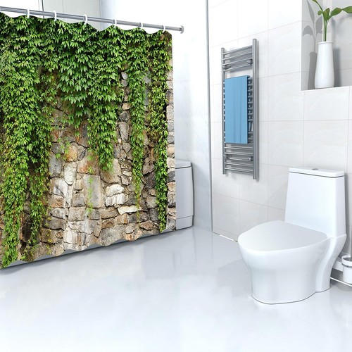 Bathroom curtains window - bathroom,