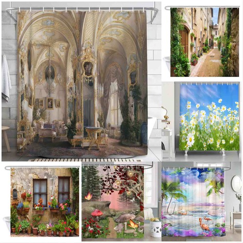 Extra long shower curtain - shower,