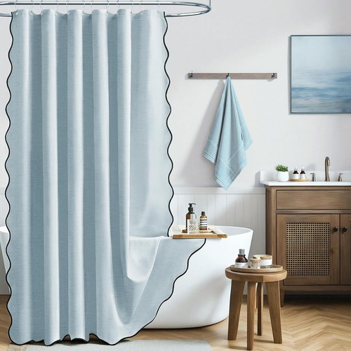 Extra long shower curtain - shower,