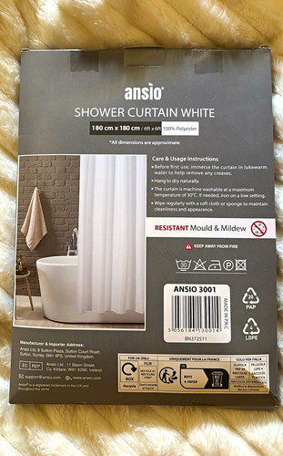 Ansio white shower - ansio,
