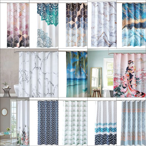 Polyester shower curtain heavy - polyester,