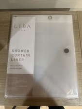 Liba Clear  Shower Curtain