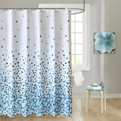 Extra long shower curtain - shower,