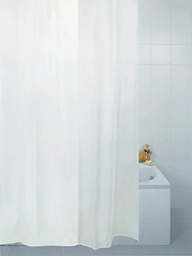 Fabric bathroom shower curtain - shower,