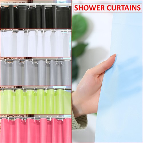 Bathroom shower curtains plain - shower,