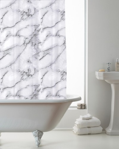 White grey marble shower - grey,