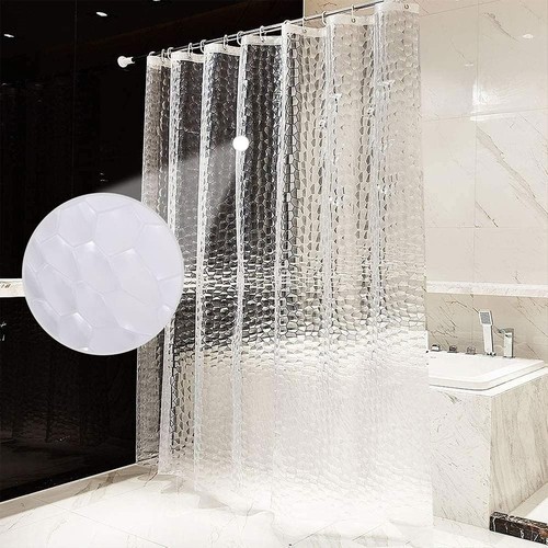 Clear eva shower curtain - eva,