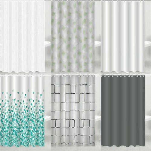 New waterproof shower curtains - new,