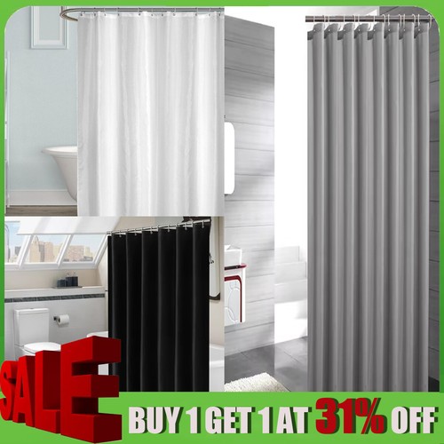 Extra long fabric shower - fabric,